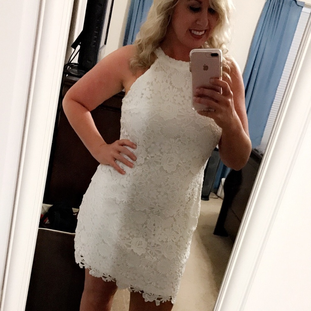 White dress